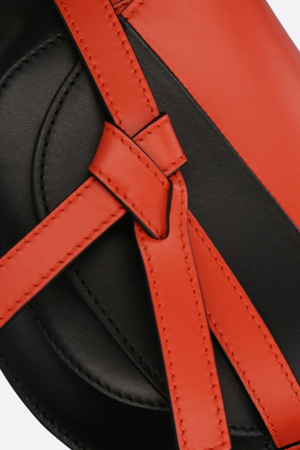 2020年春夏新作☆ロエベコピー☆ゲートミニバッグ Vermillion/Black 0010365401